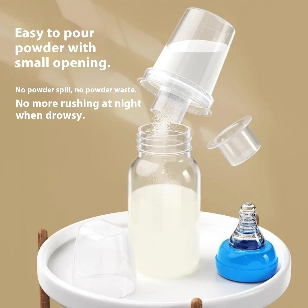 Baby Food Storage Jar - Mini 80ml Baby Milk Powder Jar,
