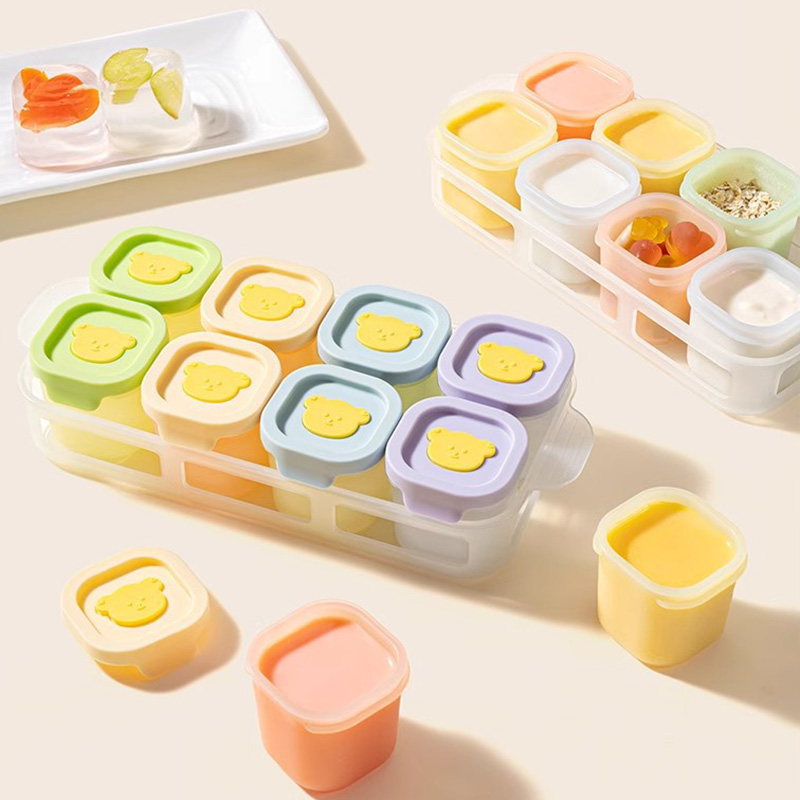 Baby Food Storage Jar - Baby complementary food box baby silicone