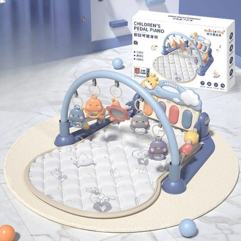 Kick Piano Play Gym for Babies - Baby Rattle Toy Set reseña y precio