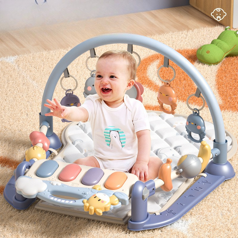 Kick Piano Play Gym for Babies - Baby Rattle Toy Set reseña y precio