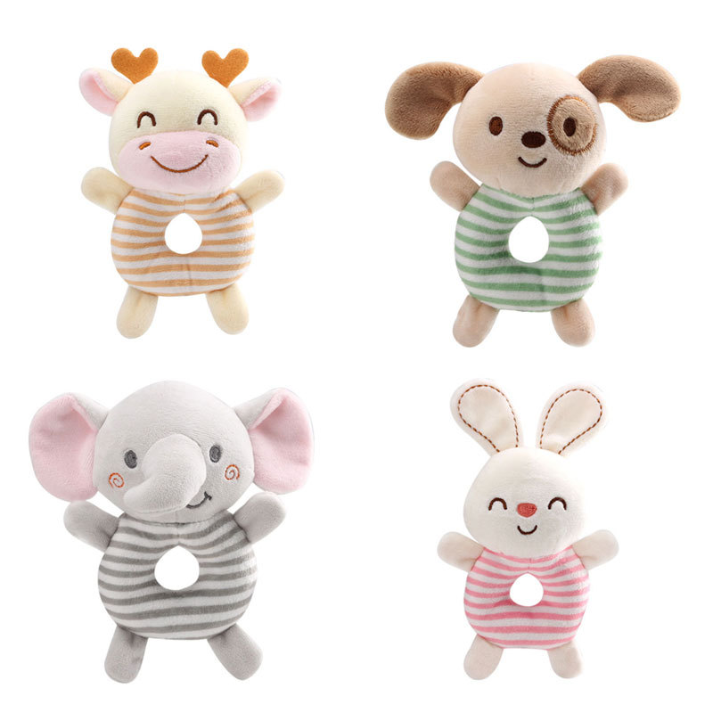 New Baby Rattle Toys Cartoon A - Baby Rattle Toy Set reseña y precio