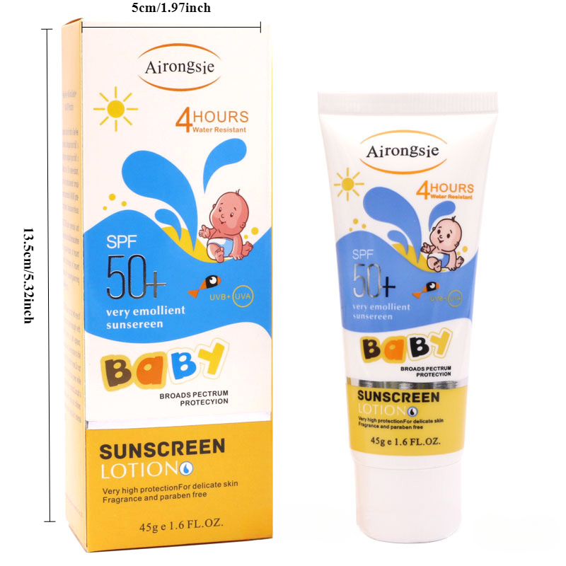Baby Sunblock Cream Protect an - Baby Sunscreen Lotion reseña y precio