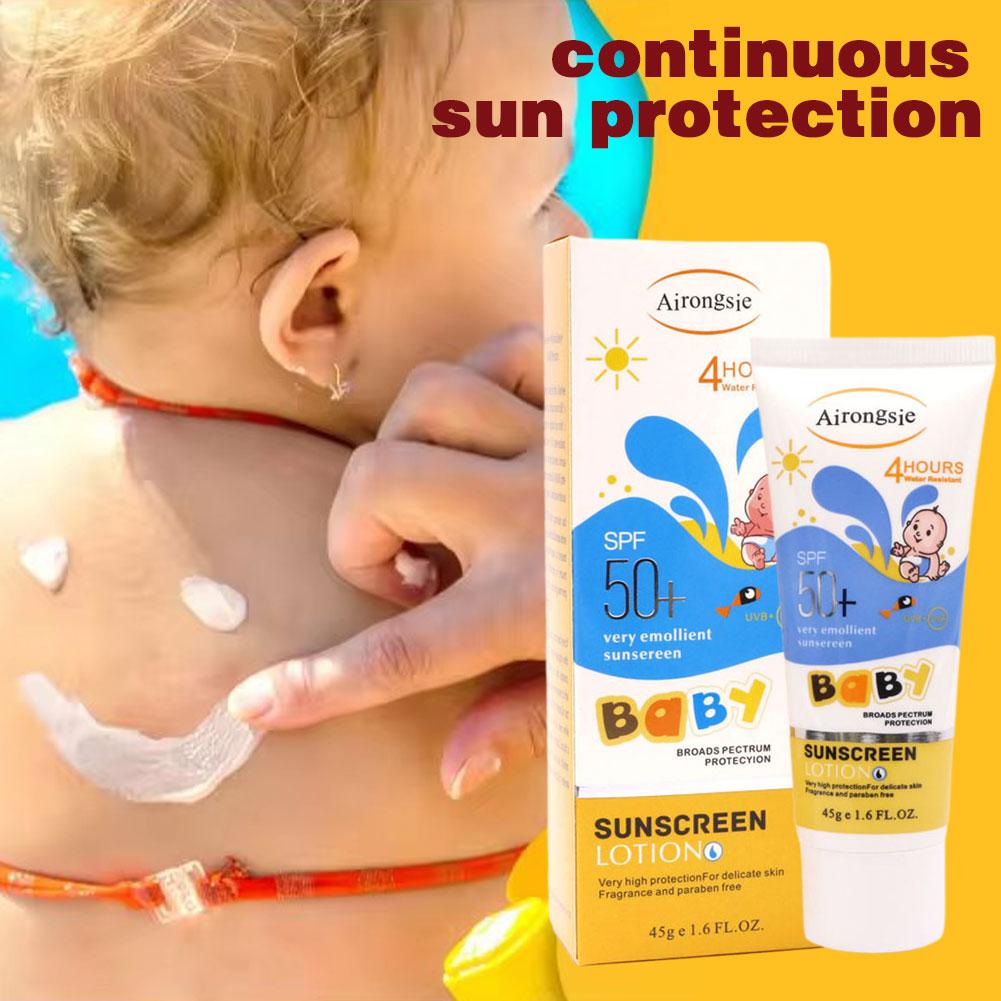 Airongsje SPF50+ Baby Sunscree - Baby Sunscreen Lotion reseña y precio