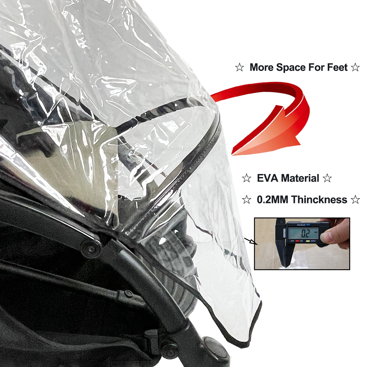 COLU KID® Baby Stroller Access - Stroller Rain Cover reseña y precio