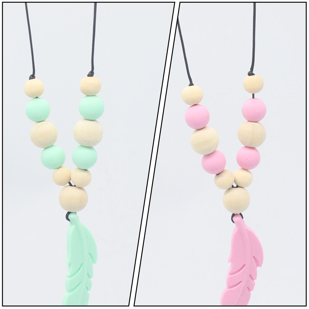 2Pcs Silicone Teething Necklac - Baby Products You Need reseña y precio
