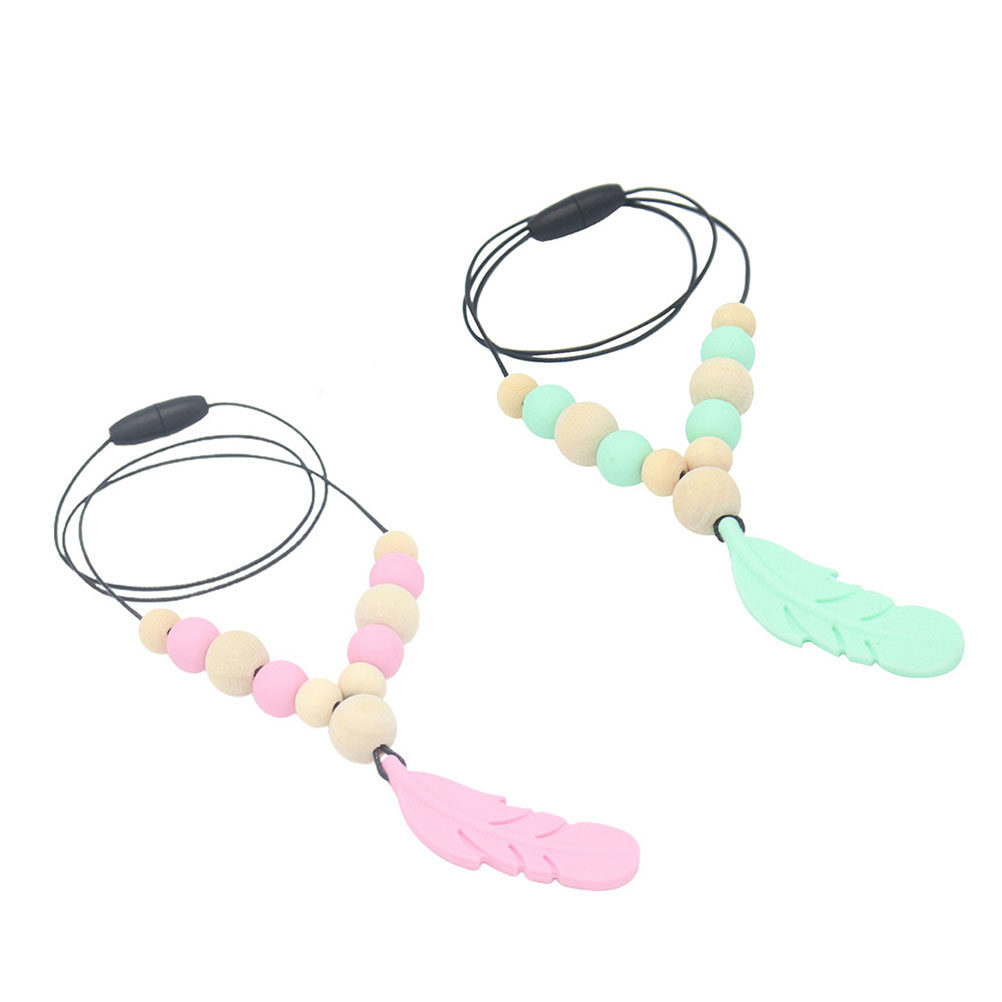 2Pcs Silicone Teething Necklac - Baby Products You Need reseña y precio