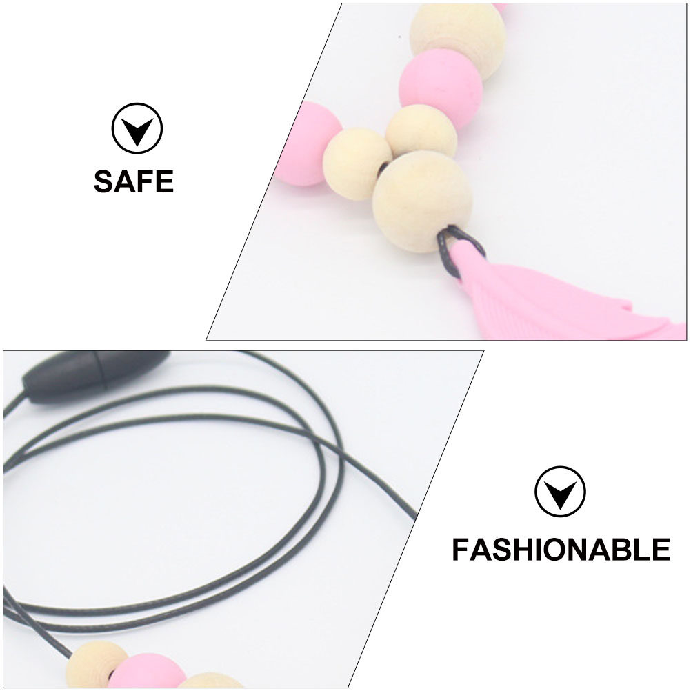 2Pcs Silicone Teething Necklac - Baby Products You Need reseña y precio