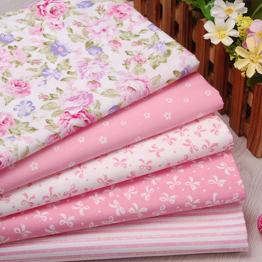 Pink Flower Stripe Bows Cotton - Baby Products Organic reseña y precio