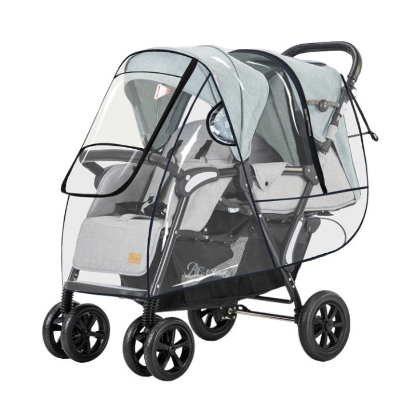 Twin Stroller Rain Cover Doubl - Stroller Rain Cover reseña y precio