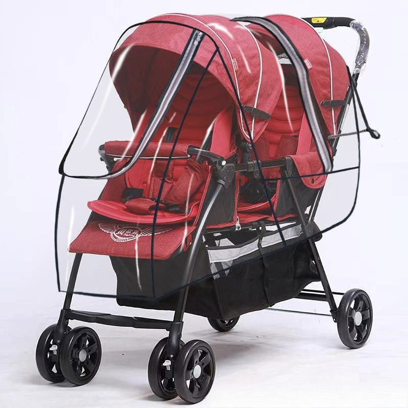 Twin Stroller Rain Cover Doubl - Stroller Rain Cover reseña y precio