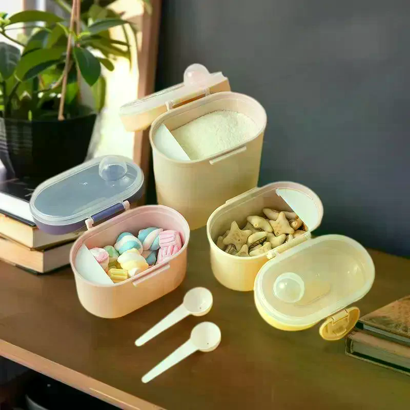 Baby Milk Powder Box Portable  - Baby Food Storage Jar reseña y precio