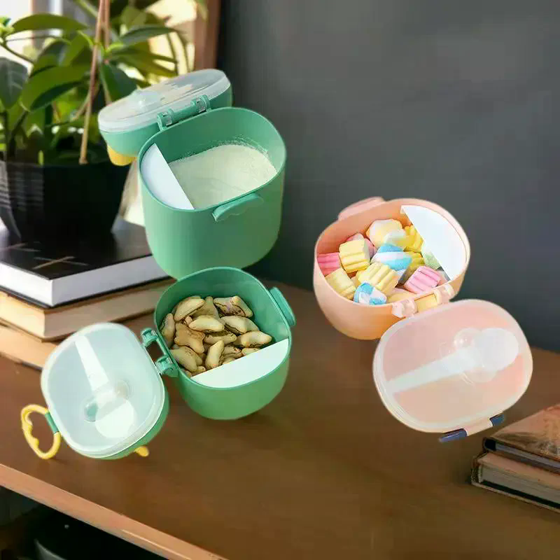Baby Milk Powder Box Portable  - Baby Food Storage Jar reseña y precio