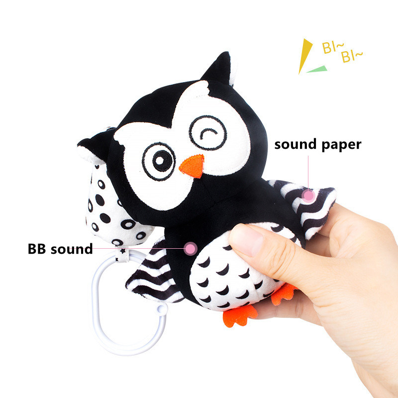 Newborn Bells Soft Plush Rattl - Baby Rattle Toy Set reseña y precio