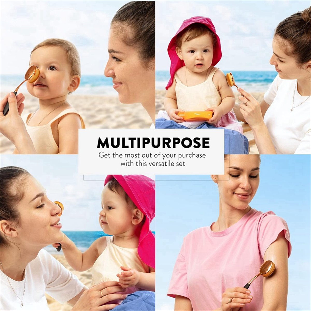 BHBL Sunscreen Brush Set - Lot - Baby Sunscreen Lotion reseña y precio