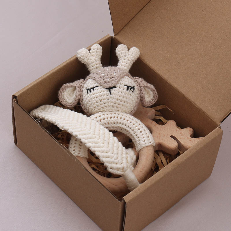 Baby Crochet Rattle Elephant T - Baby Rattle Toy Set reseña y precio