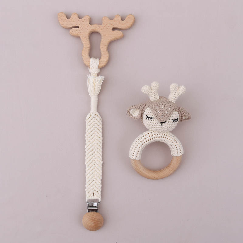 Baby Crochet Rattle Elephant T - Baby Rattle Toy Set reseña y precio