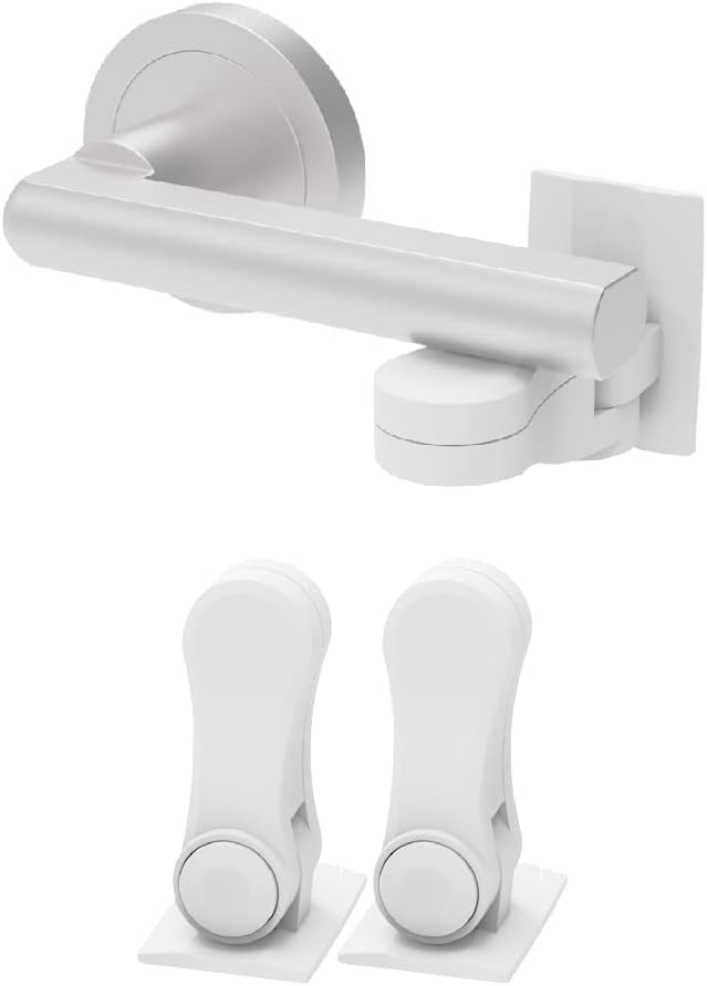 Child Proof Door Lever Lock, B - Baby Products You Need reseña y precio