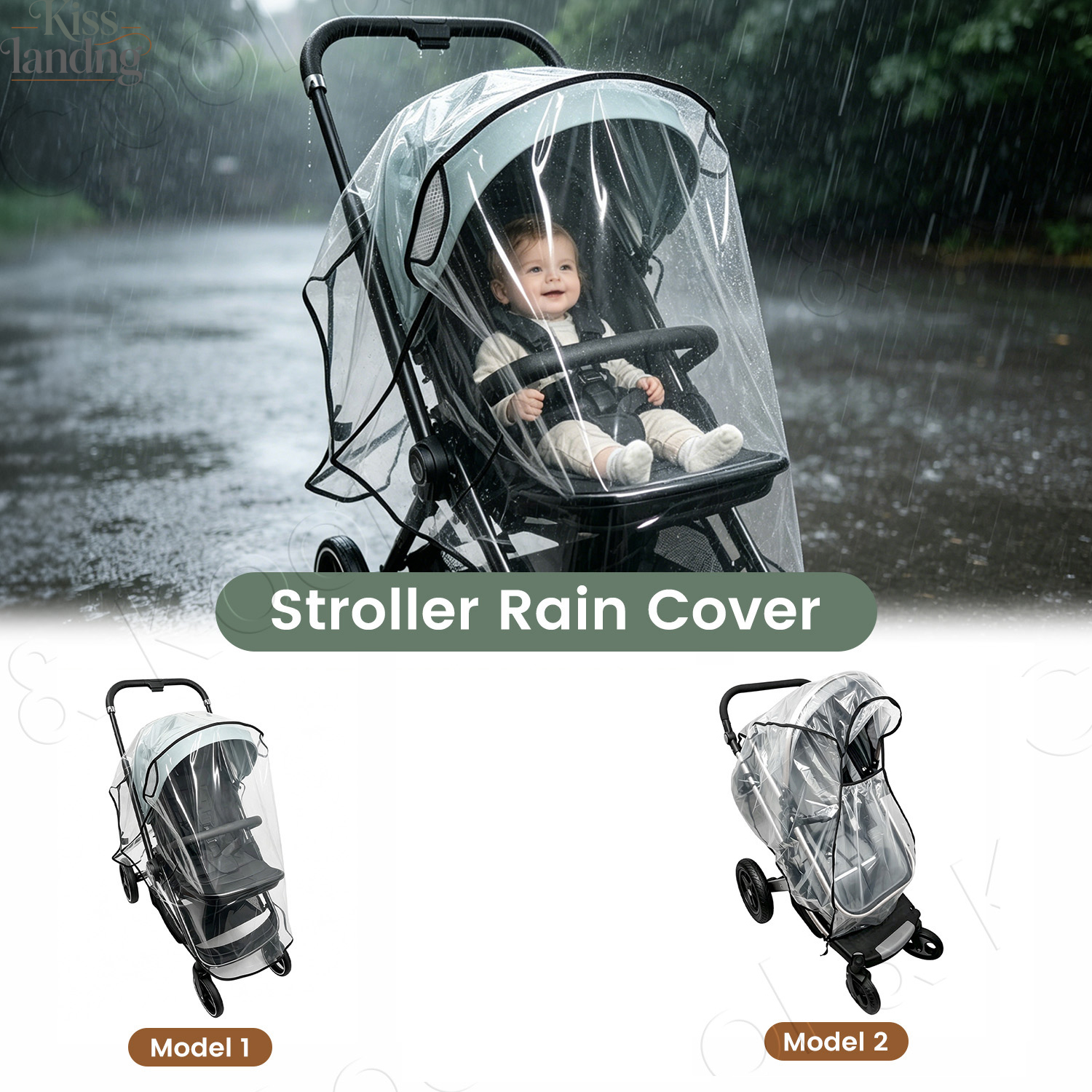 Universal Waterproof & Windpro - Stroller Rain Cover reseña y precio