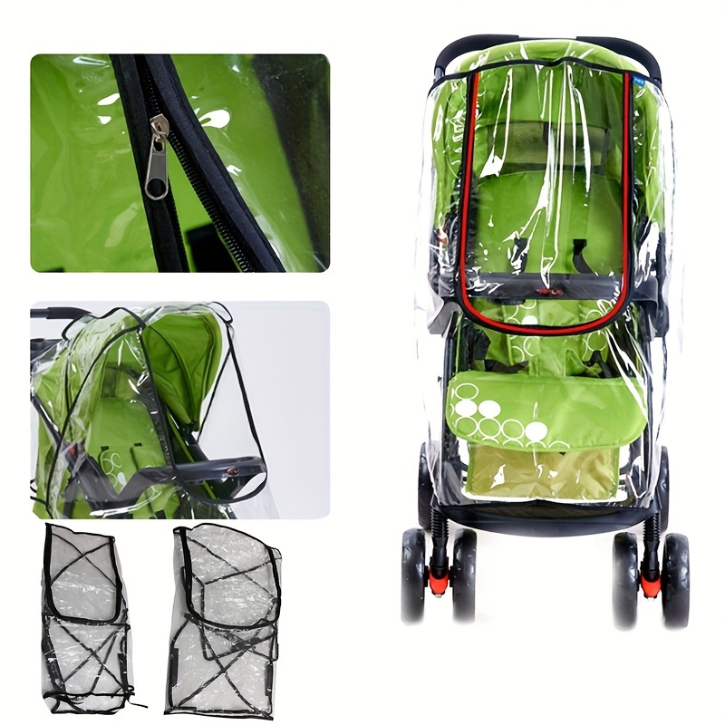 1pc Portable Universal Waterpr - Stroller Rain Cover reseña y precio