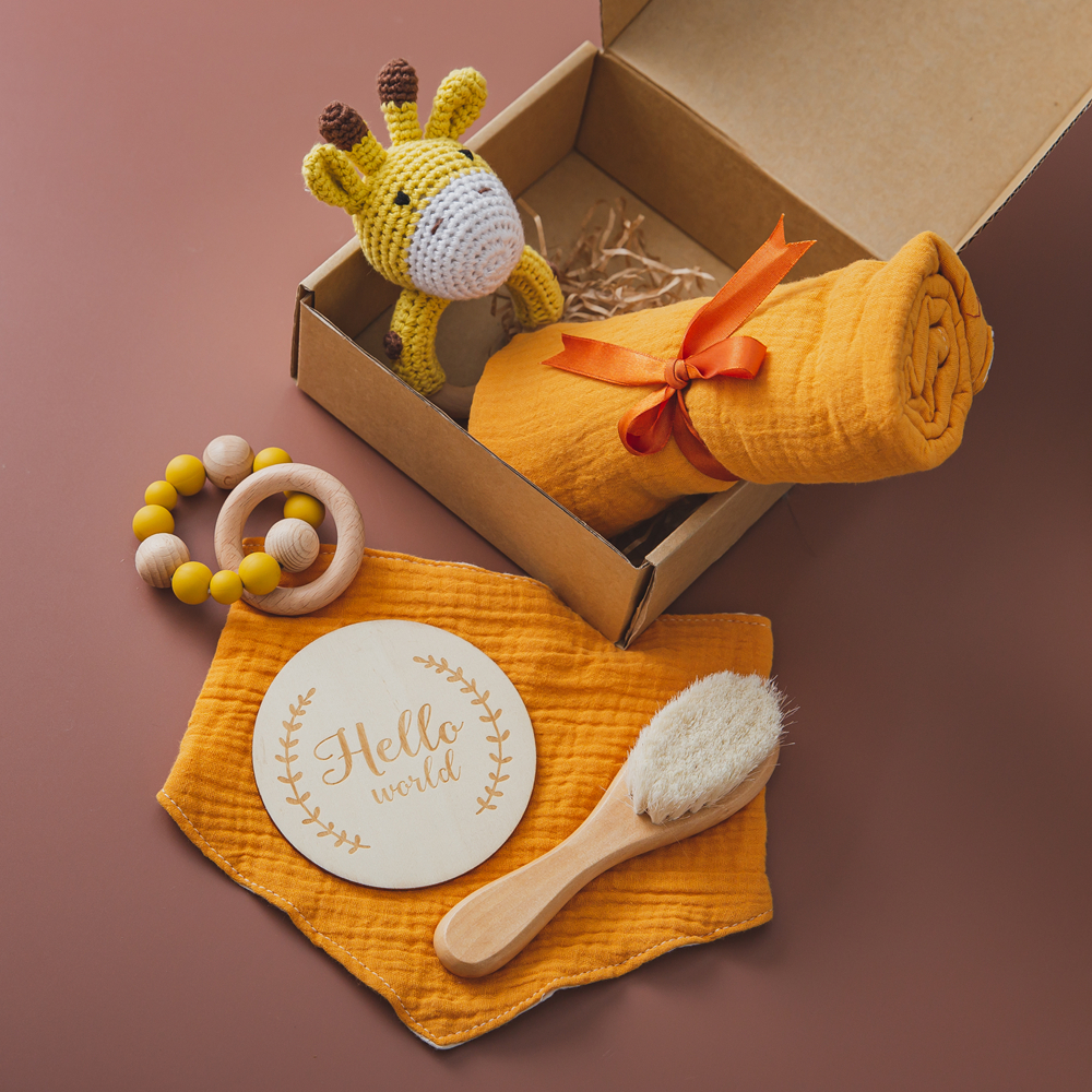1SetNewborn Towel Bath Toy Dou - Baby Rattle Toy Set reseña y precio