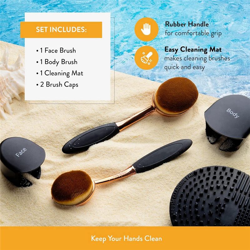 AEE4-Sunscreen Brush Set - Lot - Baby Sunscreen Lotion reseña y precio