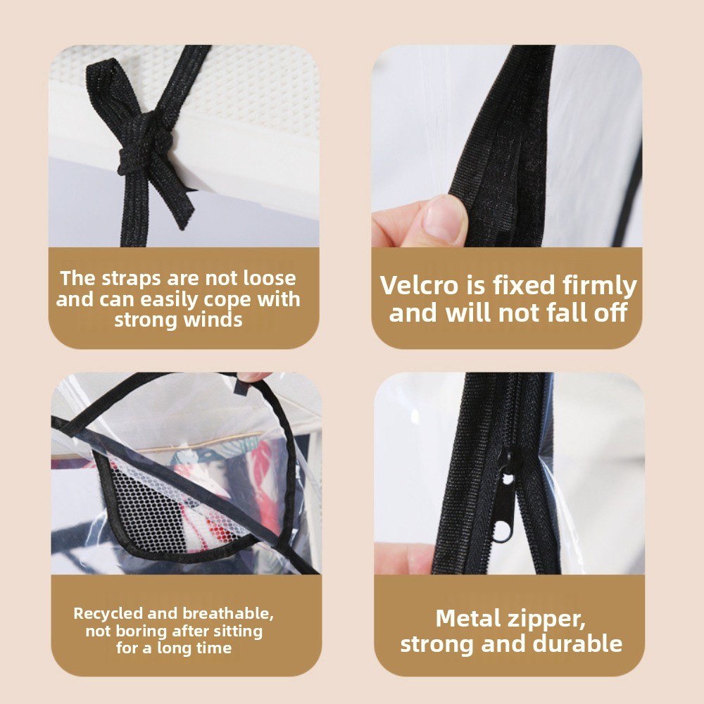 Transparent Baby Strollers Rai - Stroller Rain Cover reseña y precio
