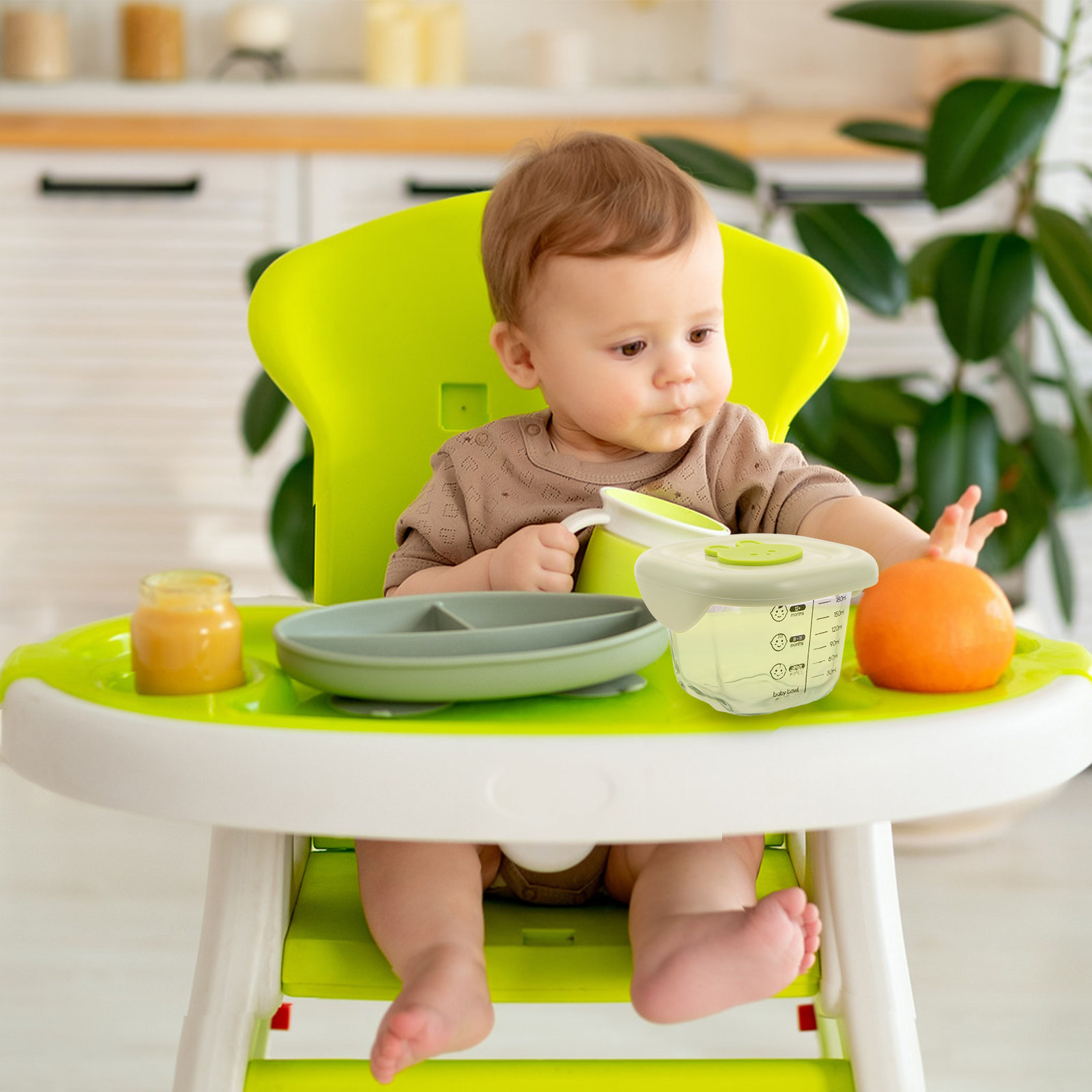 2Pcs Reusable Baby Food Storag - Baby Food Storage Jar reseña y precio