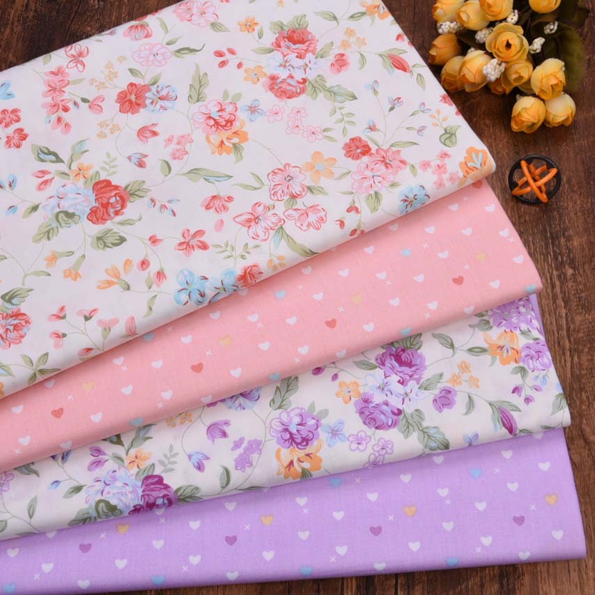 Purple Pink Floral Twill Cotto - Baby Products Organic reseña y precio
