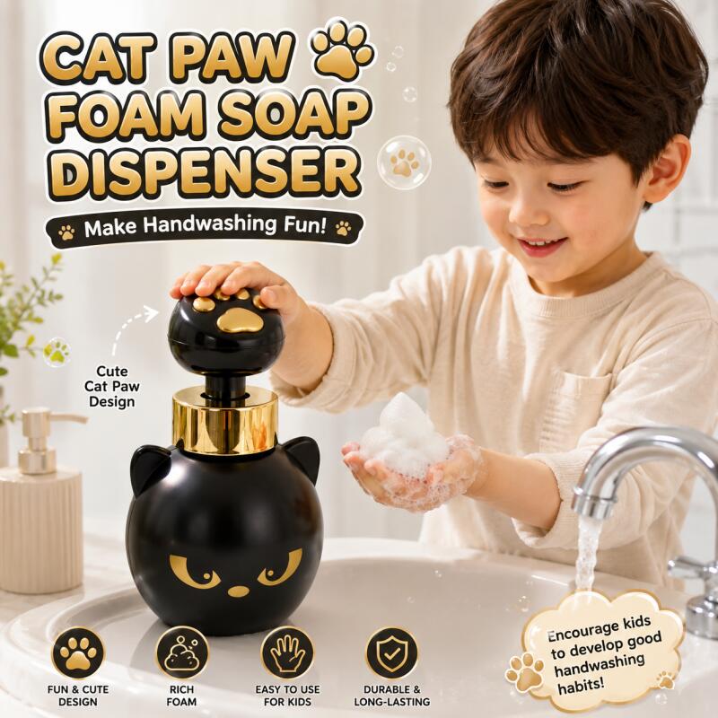 Cat Paw Shape Foam Soap Dispen - Baby Products Soap reseña y precio