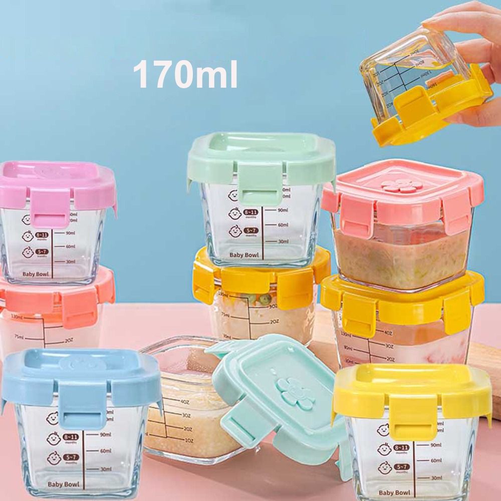 170ml Frozen Baby Food Glass C - Baby Food Storage Jar reseña y precio