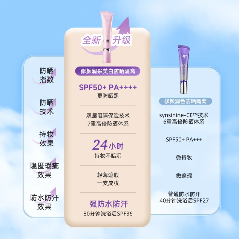 BABI Face Isolation 30g SPF 50 - Baby Sunscreen Lotion reseña y precio