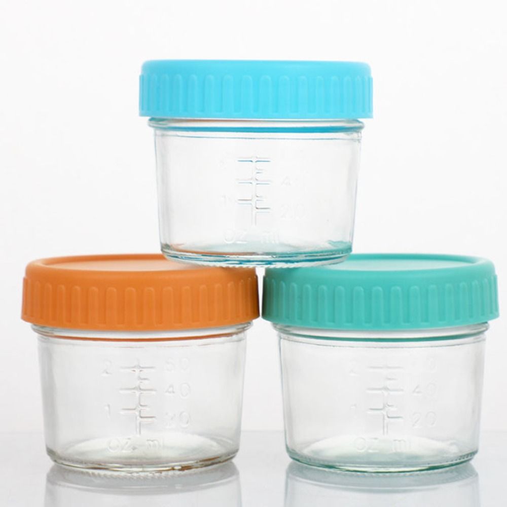 6pcs Mason Jar Glass Baby Food - Baby Food Storage Jar reseña y precio
