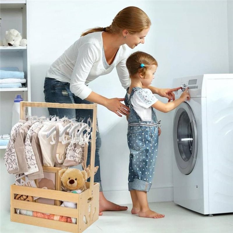 A25F-Wooden Baby Shower Gift B - Baby Products Gift Hamper reseña y precio