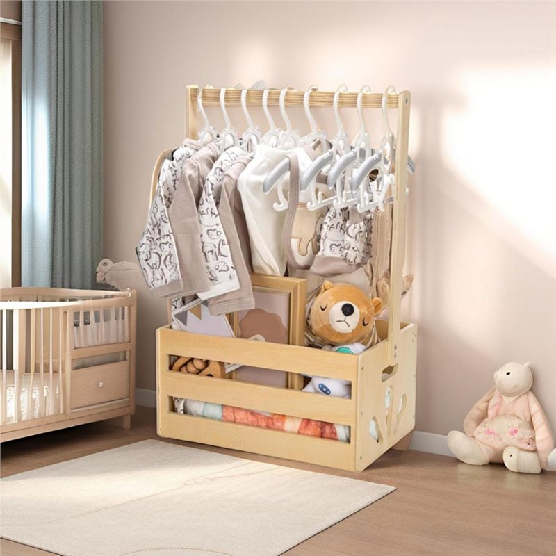 A25F-Wooden Baby Shower Gift B - Baby Products Gift Hamper reseña y precio
