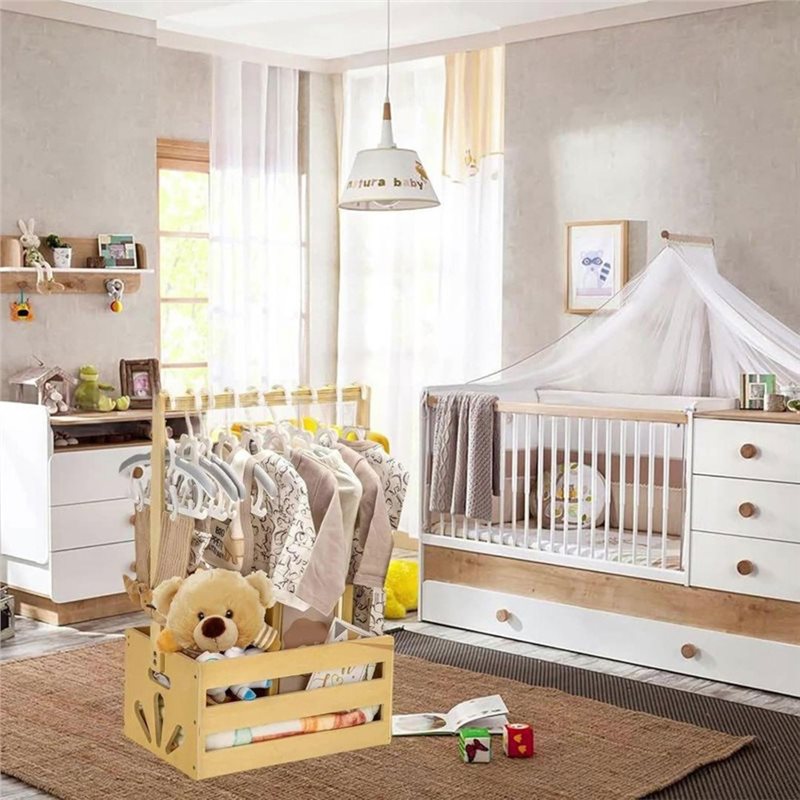 A25F-Wooden Baby Shower Gift B - Baby Products Gift Hamper reseña y precio