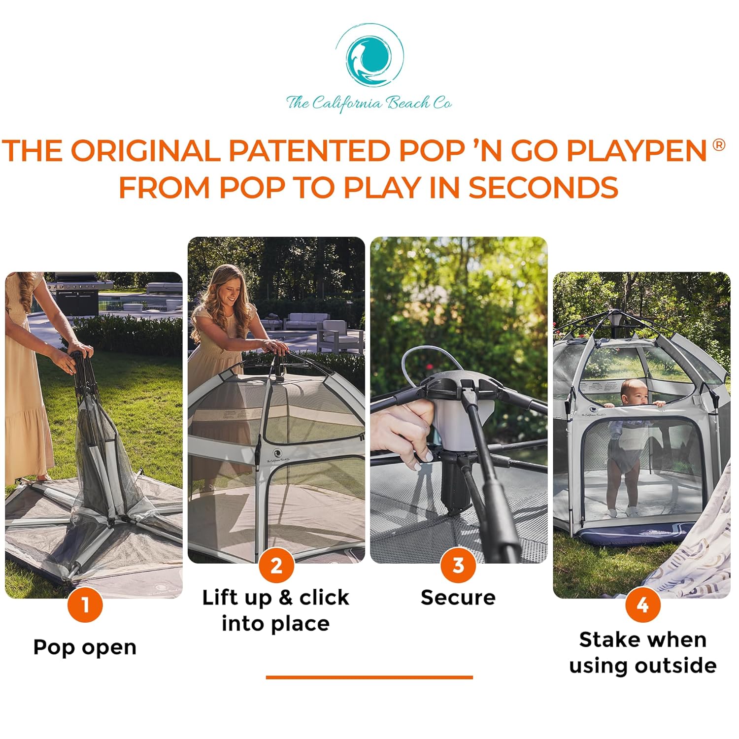Pop Up Playpen with Canopy & M - Baby Products You Need reseña y precio