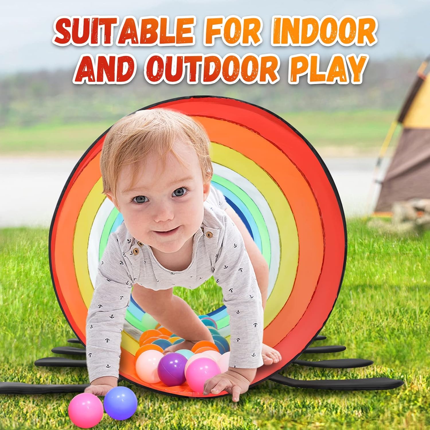 Kids Play Tunnel Tent for Todd - Baby Products You Need reseña y precio