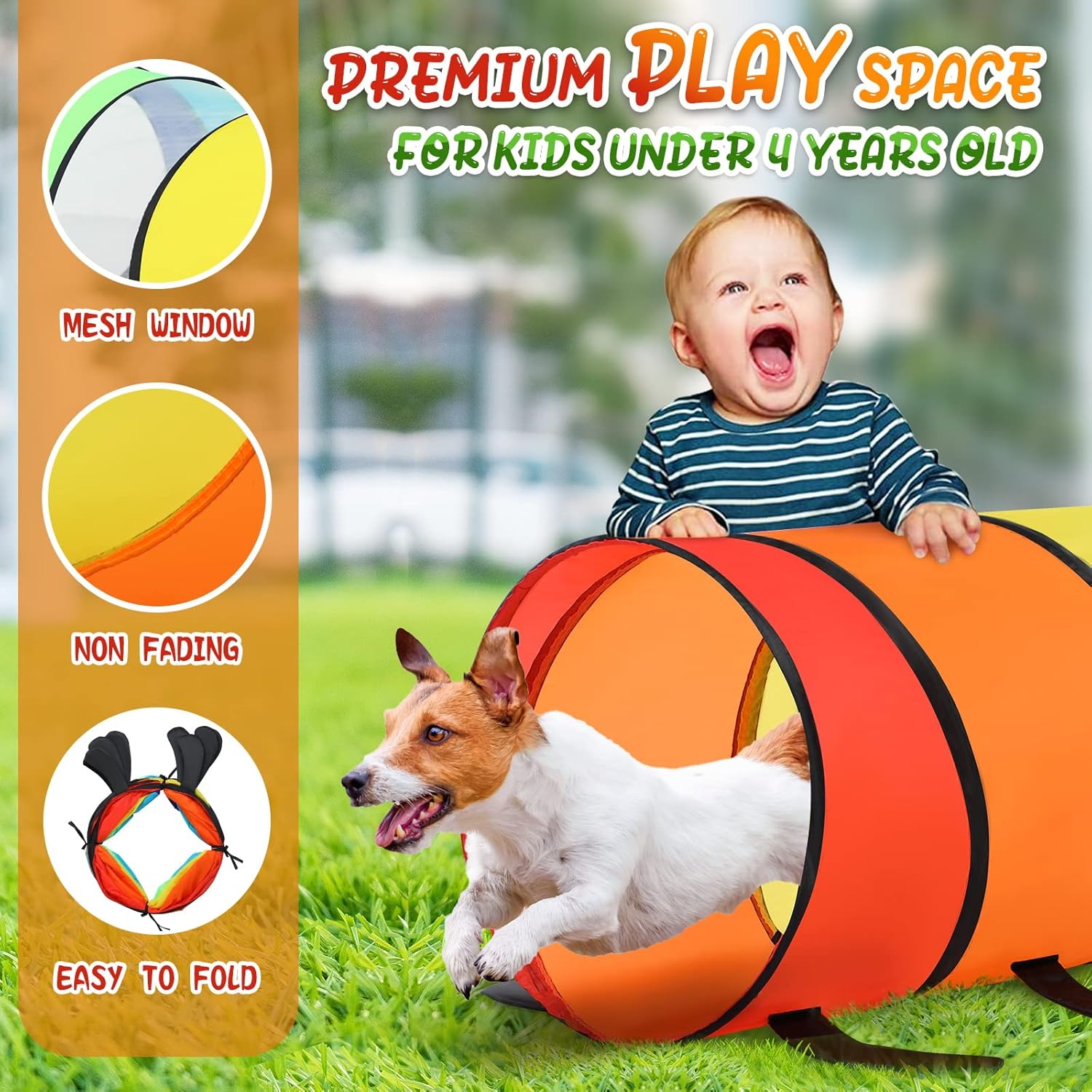 Kids Play Tunnel Tent for Todd - Baby Products You Need reseña y precio
