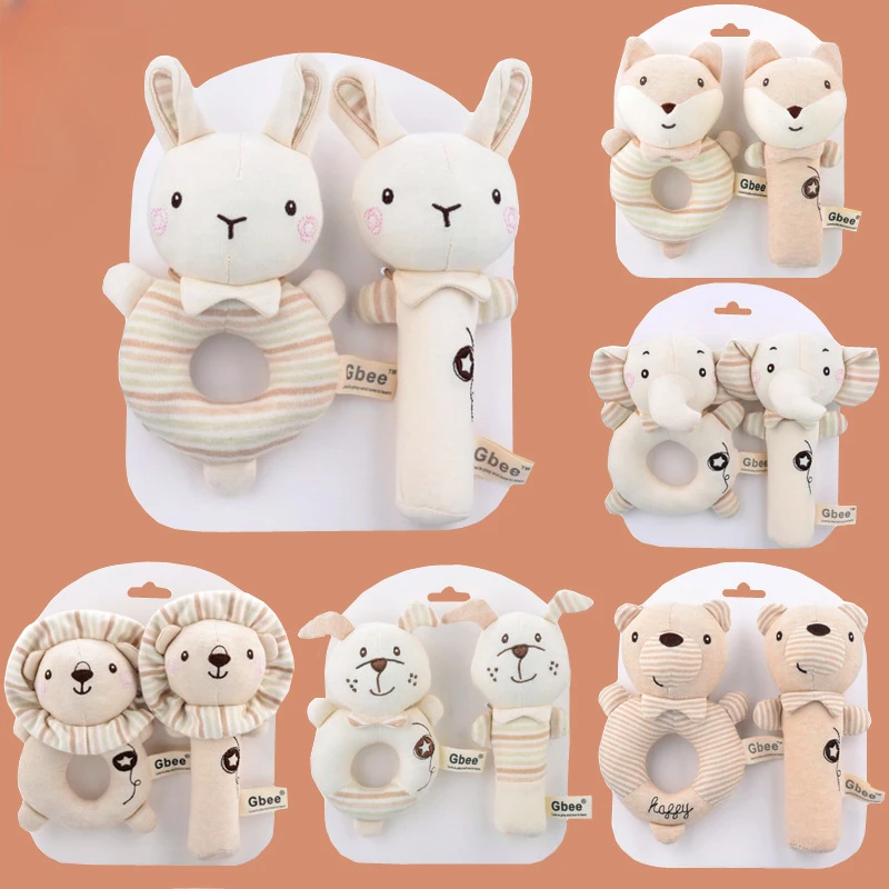 Baby Rattles Soft Cartoon Cute - Baby Rattle Toy Set reseña y precio