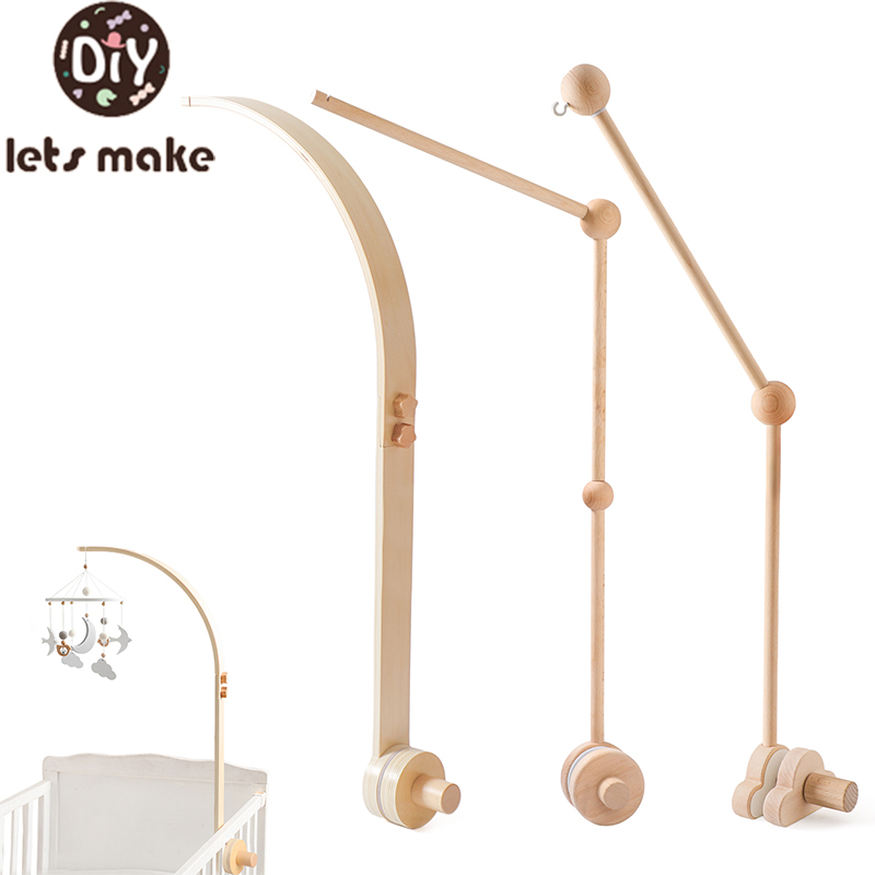 Baby Wooden Bed Bell Bracket M - Baby Rattle Toy Set reseña y precio