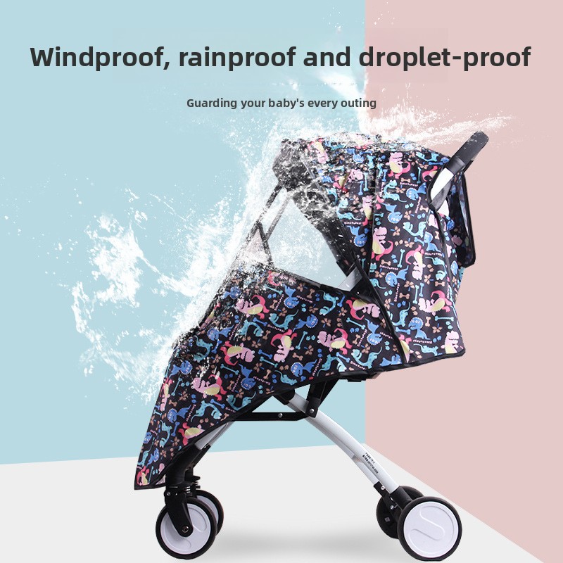 Universal Baby Stroller Rain C - Stroller Rain Cover reseña y precio