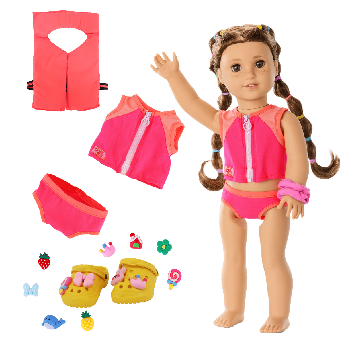 Head Flower Swimsuit Fish Scal - Baby Products For 1 Year Old reseña y precio