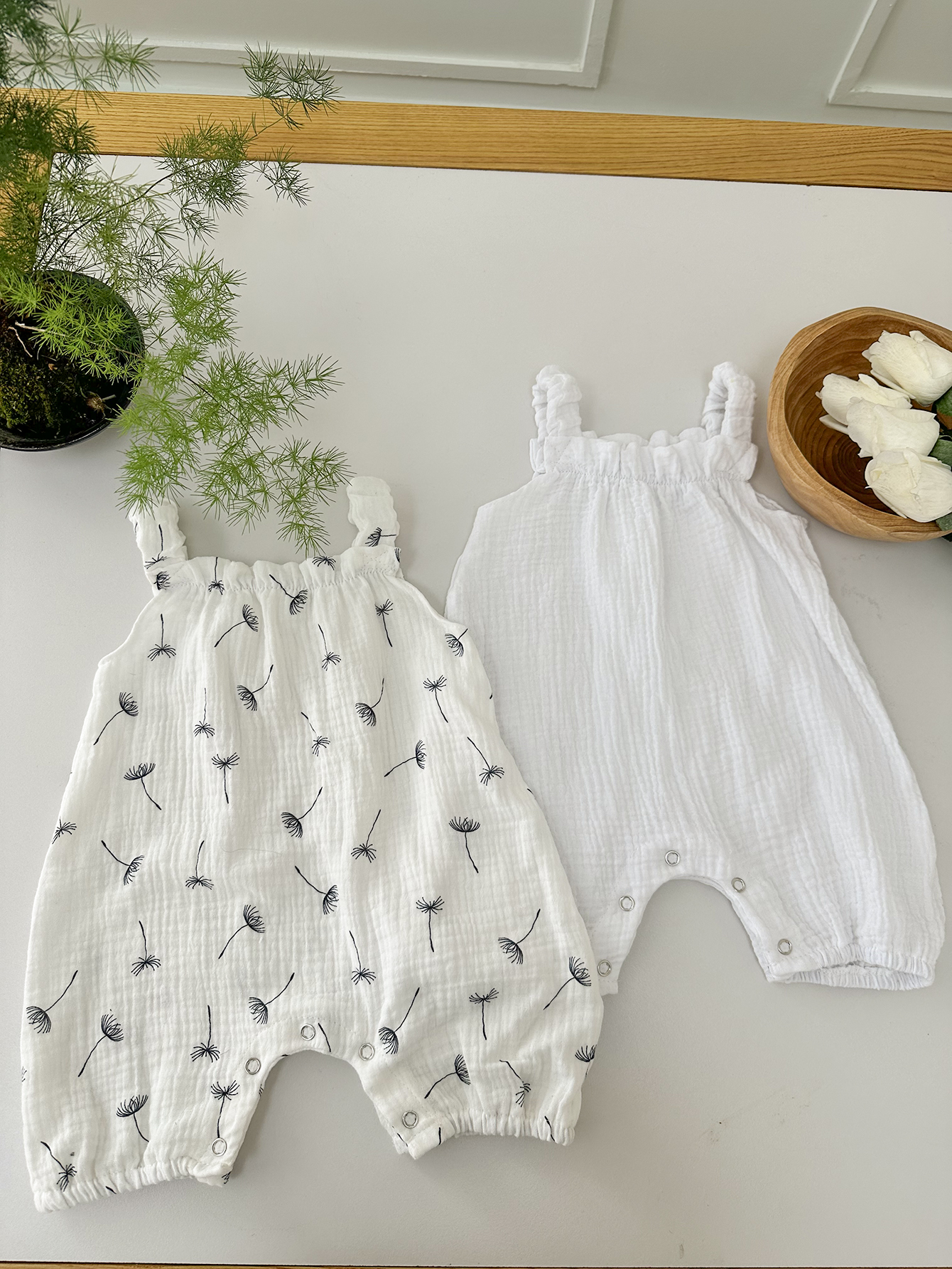 2pcs Baby Romper Suit Rainbow  - Baby Products Organic reseña y precio