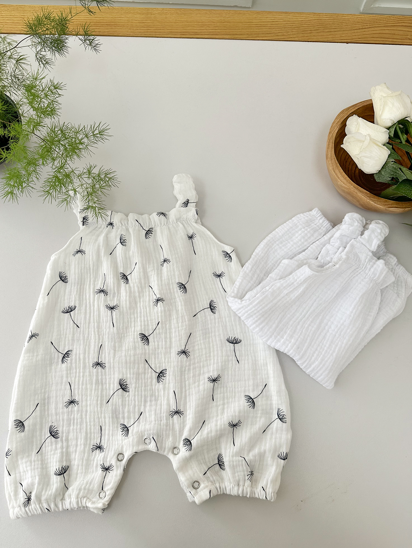 2pcs Baby Romper Suit Rainbow  - Baby Products Organic reseña y precio