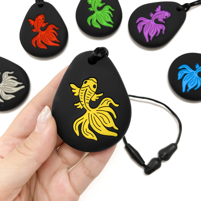 1/6Pcs Silicone Goldfish Chew  - Baby Products You Need reseña y precio
