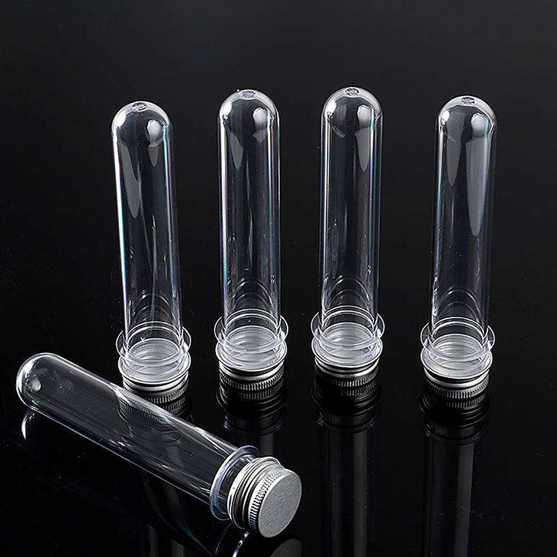 1/5Pcs Plastic Lab Test Tubes  - Baby Food Storage Jar reseña y precio