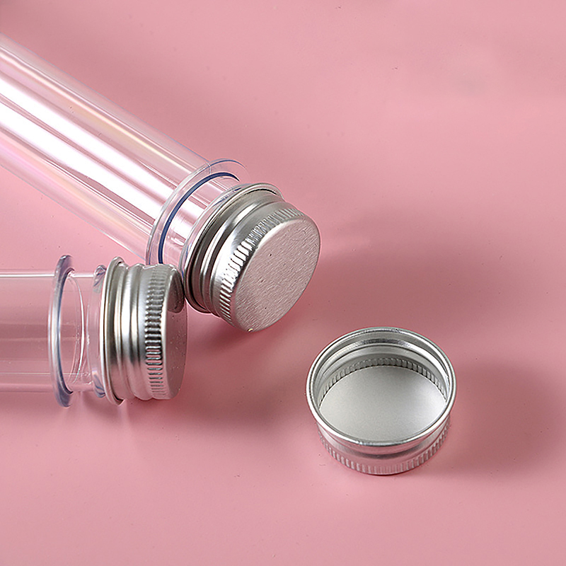 1/5Pcs Plastic Lab Test Tubes  - Baby Food Storage Jar reseña y precio