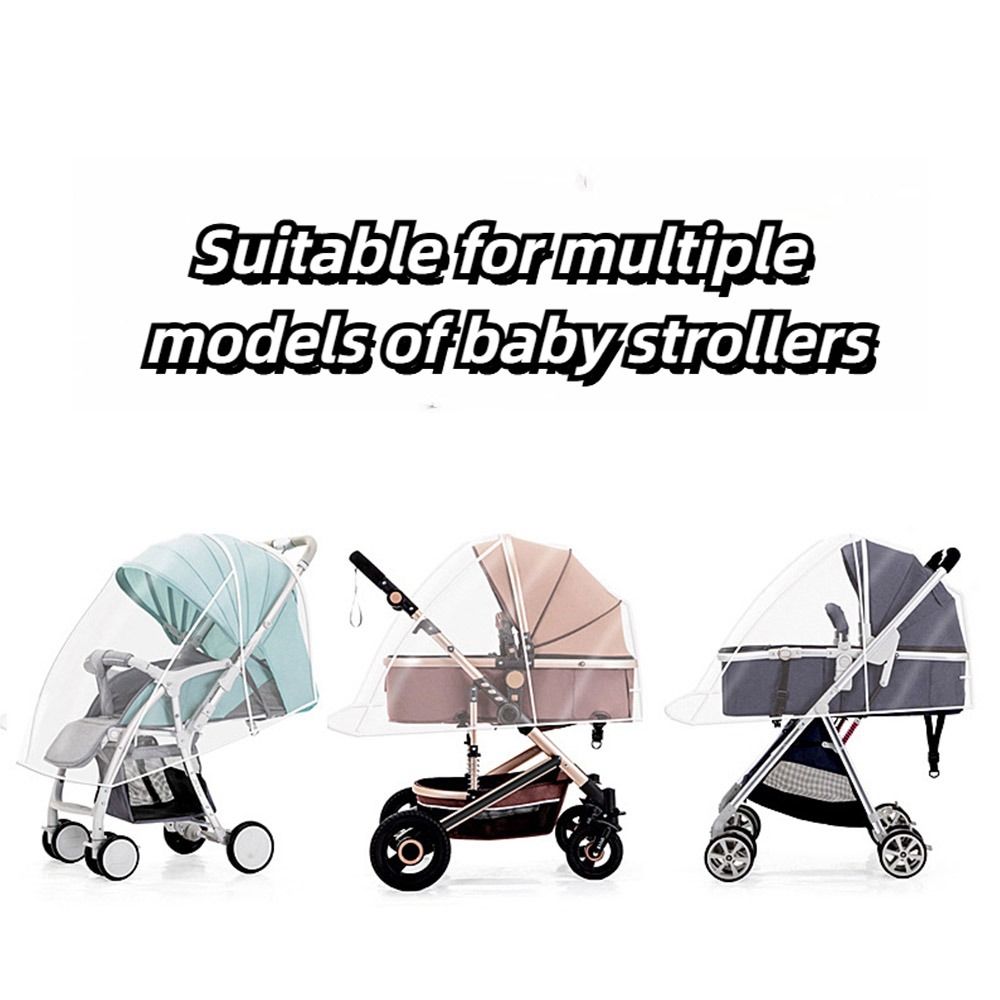 Transparent Baby Stroller Rain - Stroller Rain Cover reseña y precio