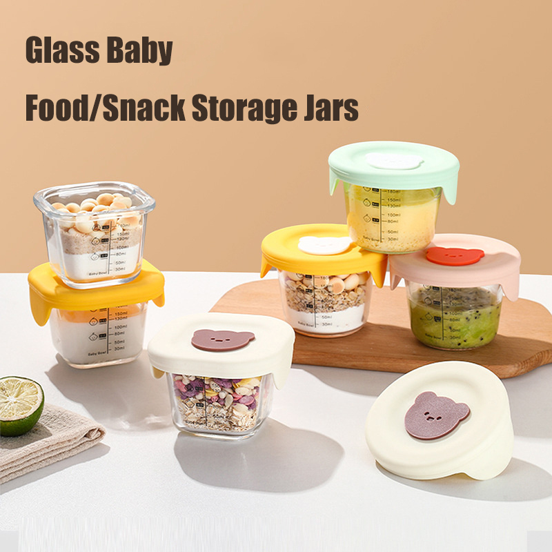 180ml Glass Baby Food Storage  - Baby Food Storage Jar reseña y precio