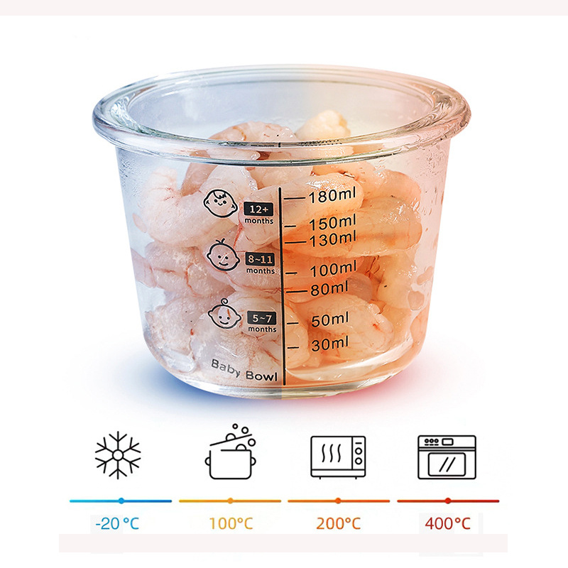 180ml Glass Baby Food Storage  - Baby Food Storage Jar reseña y precio